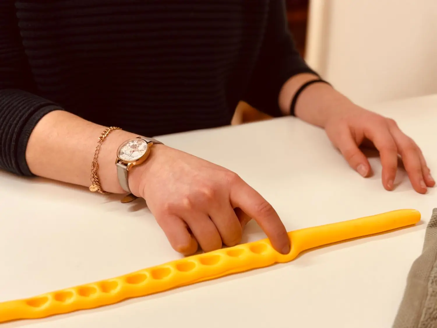 Sentio- Handtherapie mit weicher Tonerde