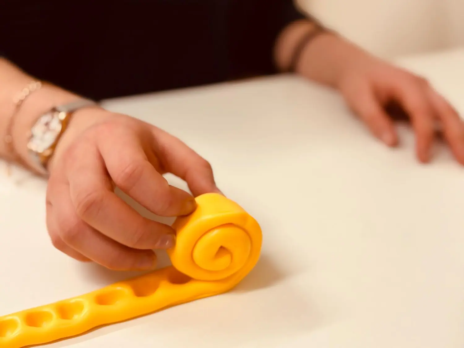 Sentio- Handtherapie mit weicher Tonerde